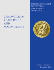 Chronicle of Leadership and Management - View Download