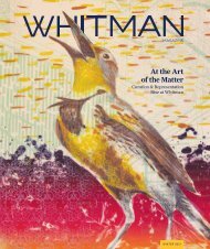 Whitman College Magazine Winter 2021