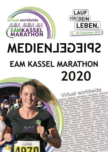 Virtual worldwide EAM Kassel Marathon -  Pressespiegel 2020