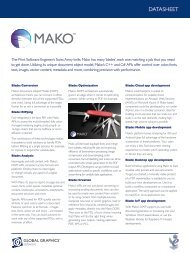 Mako™ Datasheet