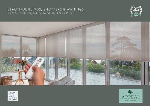Appeal Home Shading Brochure