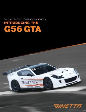 Ginetta G56 GTA | Destined for Track Greatness