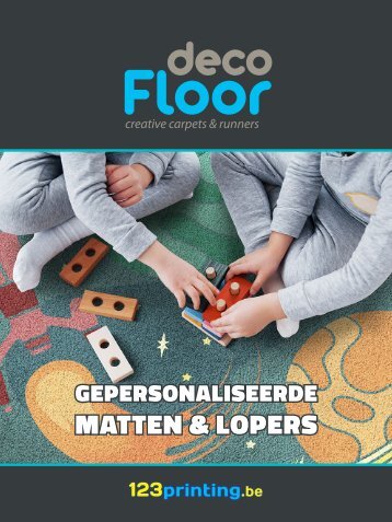 DECOFLOOR - bedrukte matten, tapijten en lopers
