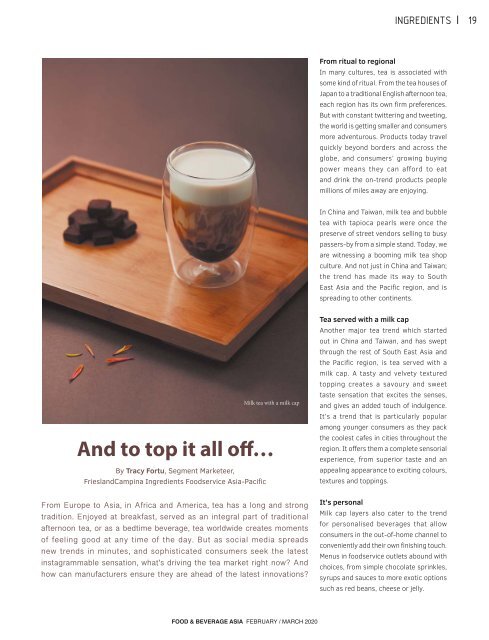 Food & Beverage Asia February/March 2020