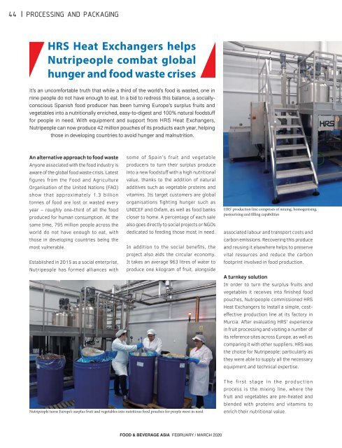 Food & Beverage Asia February/March 2020