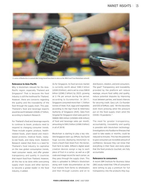 Food & Beverage Asia June/July 2020