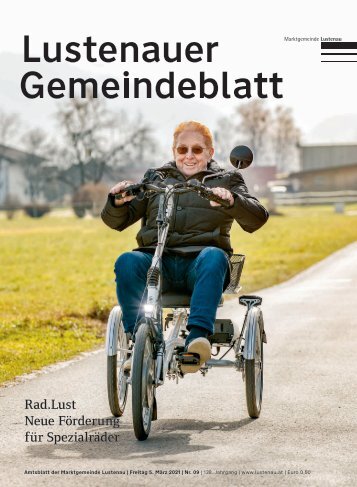 Lustenauer Gemeindeblatt Nr. 9 | Freitag 5. März 2021