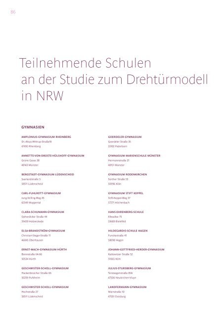 Karg-Heft Nr. 9: Das Drehtürmodell in der schulischen Begabtenförderung