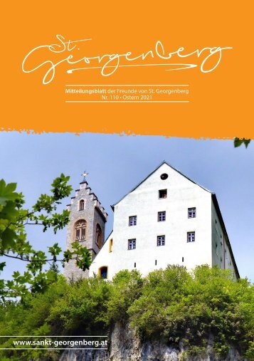 St. Georgenberg Heft 1/2021 Ostern