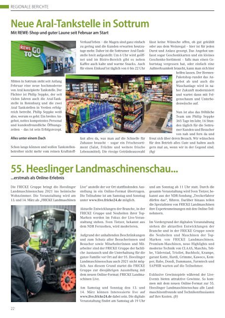 Land & Leben Märzausgabe 2021