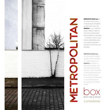 CATALOGO METROPOLITAN BOX