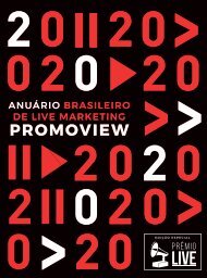 ANUÁRIO BRASILEIRO DE LIVE MKT 2020
