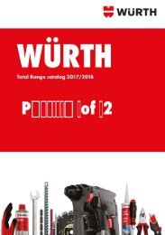 Wurth Full Catalogue - MT - 2018 - Part2