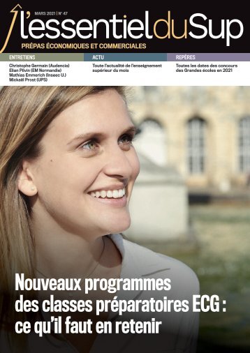 L'Essentiel Prépas N°47 - Mars 2021