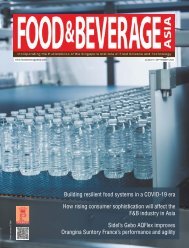 Food & Beverage Asia August/September 2020