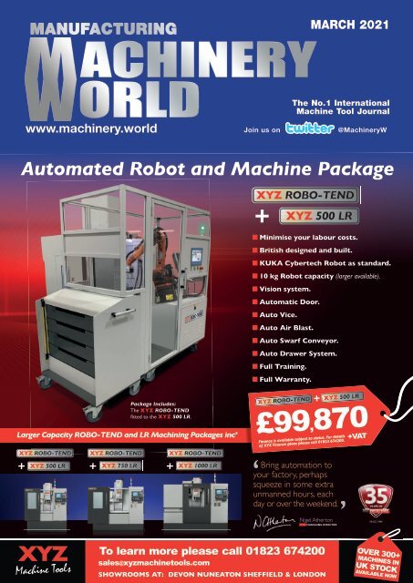 Manufacturing Machinery World March 2021