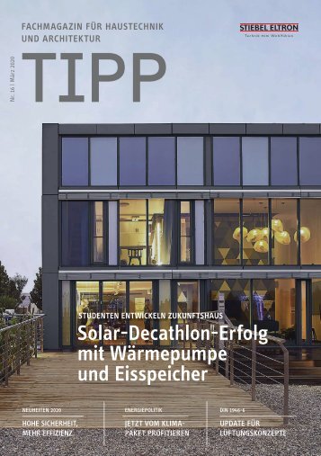 STIEBEL-ELTRON_Fachmagazin_Für-Haustechnik-und-Architektur-TIPP-Nr.16_03-2020_DE