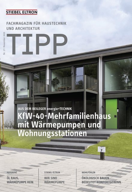 STIEBEL -ELTRON_Fachmagazin_Für-Haustechnik-und-Architektur-TIPP-Nr.17_11-2020_DE