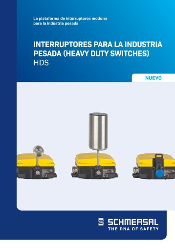 INTERRUPTORES PARA LA INDUSTRIA PESADA (HEAVY DUTY SWITCHES) HDS [ES]