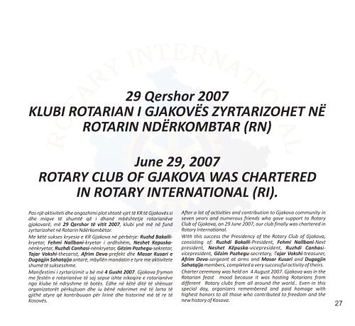 Rotary Monografia PDF - Rotary Club Of Warren Pennsylvania