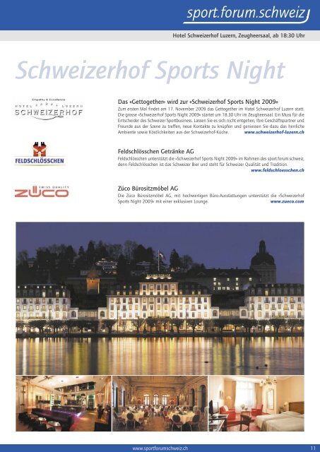 sport.forum.schweiz - Fit for Life