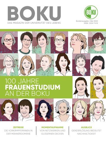 BOKU Magazin - 100 Jahre Frauenstudium an der BOKU