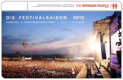 Integriertes Sponsoring - The Sponsor People GmbH