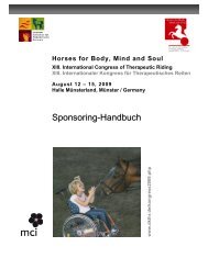 Sponsoring-Handbuch - Deutsches Kuratorium für Therapeutisches ...