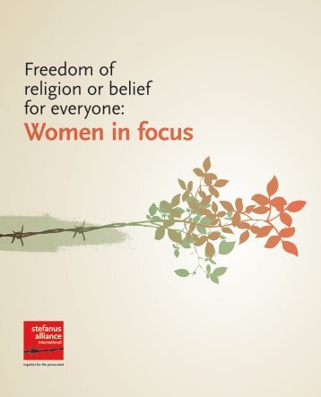 Freedom of religion and belief for everyone - Women in focus