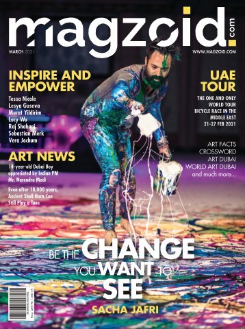 MAGZOID - Leading Art Magazine of MENA | March 2021