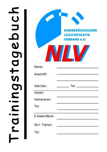 Wichtige Anschriften NLV