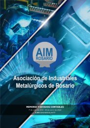 AIM Ejercicio Social N°77 «Revista Digital»