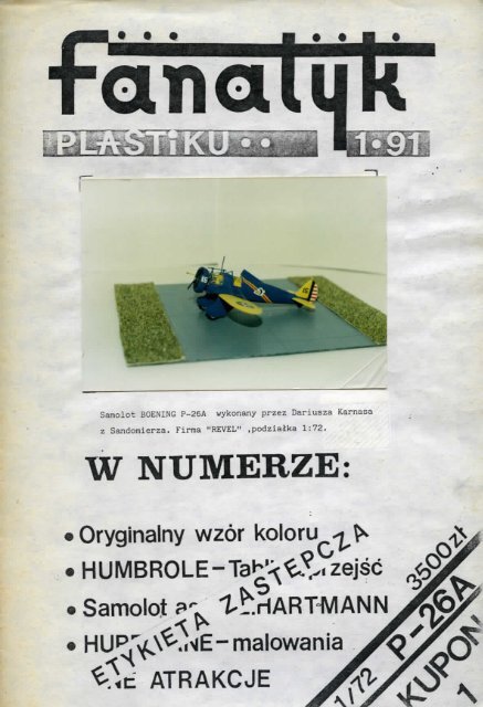 Fanatyk Plastiku 1/91