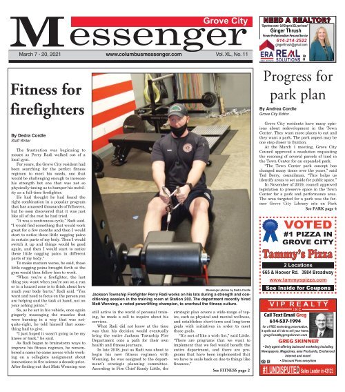 Grove City Messenger - March 7th, 2021