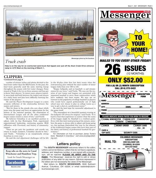Canal Winchester Messenger - March 7th, 2021