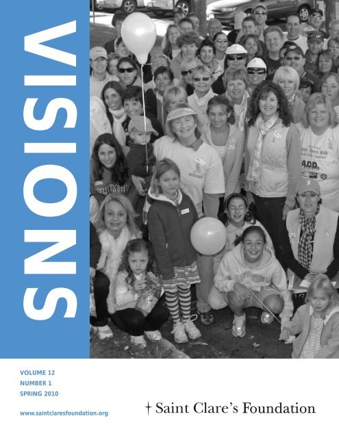 Visions - Spring 2010 - Saint Clare's Foundation