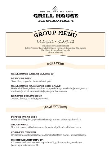 Grill House Group Menu 01.04.21-31.03.22 (FIN)