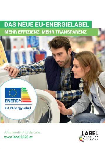 Broschüre Energielabel