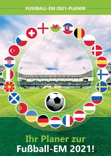 0951 EM-Planer 2021 Broschur, Variante Stadion