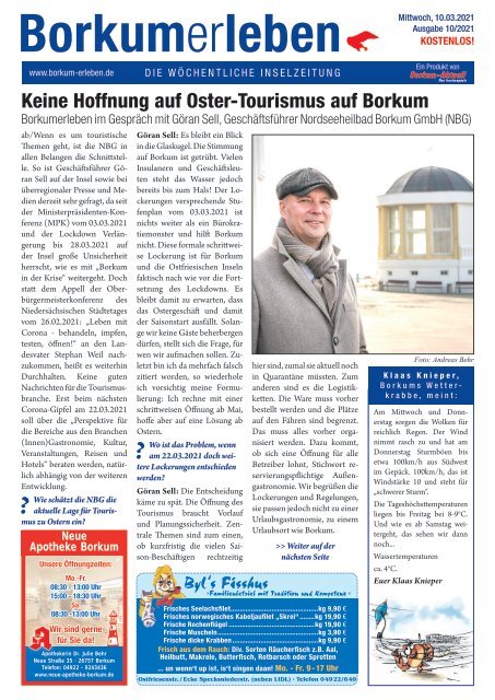 10.03.2021 / Borkumerleben - Die wöchentliche Inselzeitung
