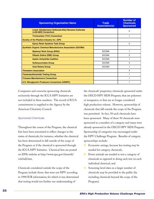 Status and Future Directions of the - US Environmental Protection ...