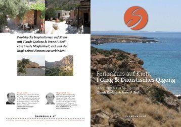 Ferienkurs auf Kreta I Ging & Daoistisches Qigong - Shambhala