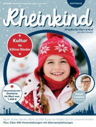 Rheinkind Ausgabe Dezember 2020/ Januar 2021