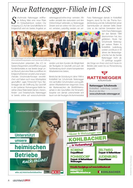 Aichfeld Plus Magazin März 2021