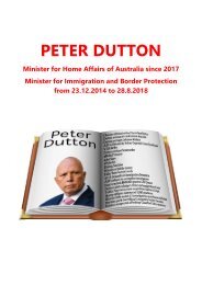 Peter Dutton Minister for Home Affairs of Aust