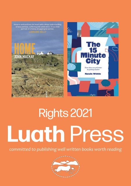 Luath Press Rights Catalogue 2021
