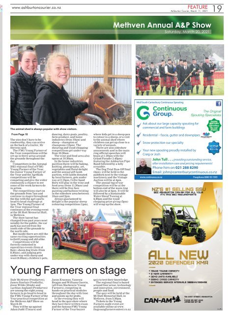 Ashburton Courier: March 11, 2021