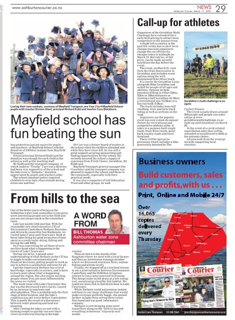 Ashburton Courier: March 11, 2021