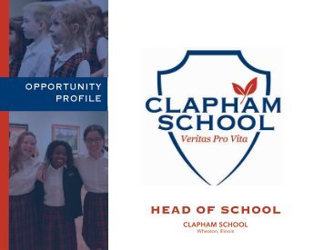 Clapham Head of School Opportunity Profile