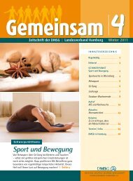 Gemeinsam Nr. 4 / 2011 - DMSG Hamburg